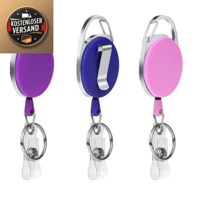 Vicloon ID Yo-Yo 3er Set Farbcode Retraktionsrolle