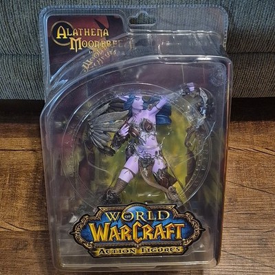 World of Warcraft Series 5 Alathena Moonbreeze w/ Sorna 2009 BRAND NEW SEALED