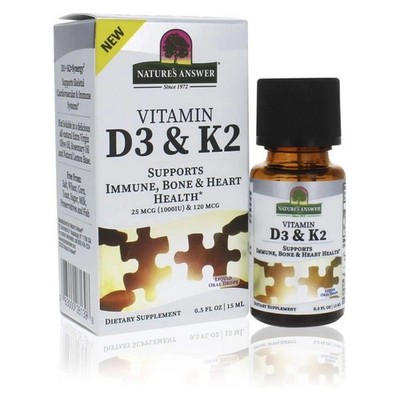 Vitamin D3 And K2 Drops 0.5 Oz  by Nature's Answer