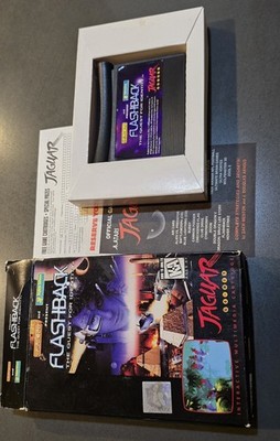 FLASHBACK: THE QUEST FOR IDENTITY [1994 Atari Jaguar - CIB]