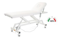 Lettino Visita Medica, Fisioterapia, Massaggio ELETTRICO NERO 62 cm Made in Ital
