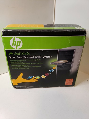 HP DVD 1040i Internal 20X Multiformat DVD Writer DVD RW DL Lightscribe - Afbeelding 1 van 7