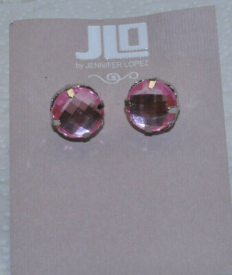 Modeschmuck Ohrringe  Stecker - JLO -   ca. 1,3 cm im Ø - BY 37