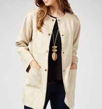 Marlawynne Faux Suede Topper Sand Size 2xl Bnwt Rrp £119.00