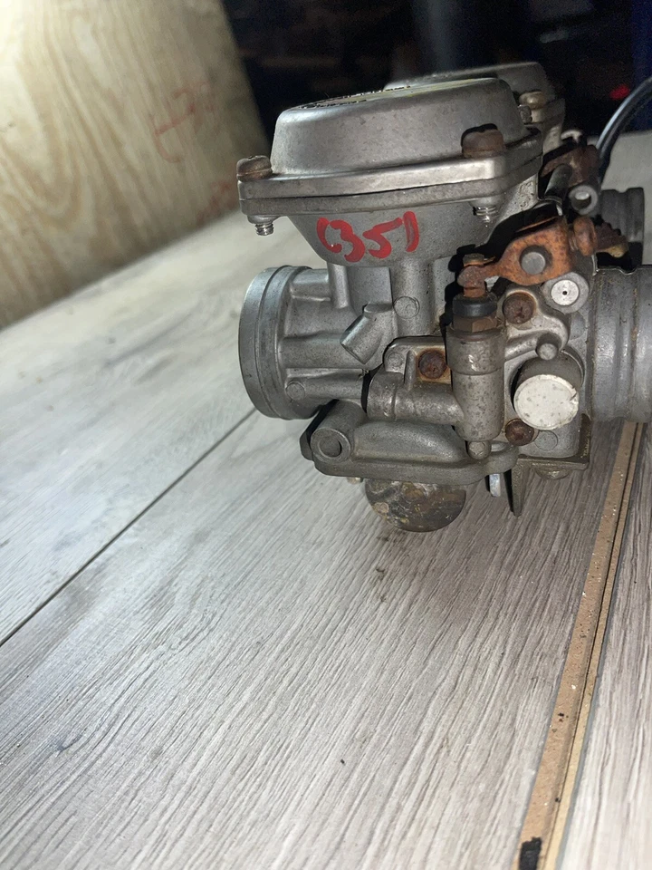 1980 铃木 GS450L GS450 原始设备制造商化油器机架碳水化合物套装化油器 Mikuni 碳水化合物 — 第 2/4 张图片