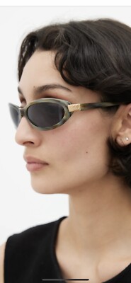 小物 CHANEL vintage sunglasses coco gold CHANEL Y2K CH 4099 125/13 55mm Gold Half-Rim Cocomark