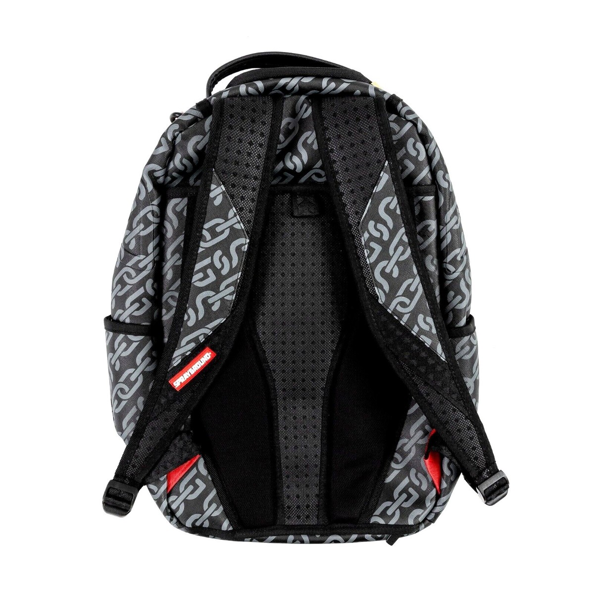 【SPRAYGROUND】ショルダーバッグ SPRAYGROUND SG CHAINS BLACK/SILVER BACKPACK 910B5381NSZ
