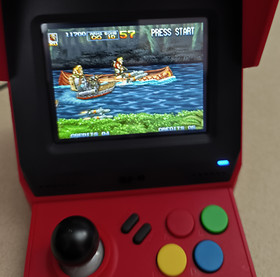 Unico MVS Mini Arcade SNK - Retro Game Console 45 Licensed Neo Geo Arcade Games