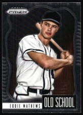 2021 Panini Prizm Eddie Mathews #OS-4 Milwaukee Braves