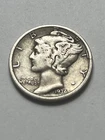 1936 P  Mercury Dime  90% Silver 10c US Coin Great Filler Lot V967