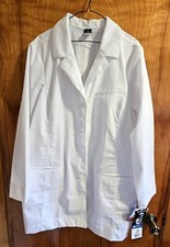 3 Lab Doctor Jackets NWT Lot XL XXL White With Pockets Fitted Prestige