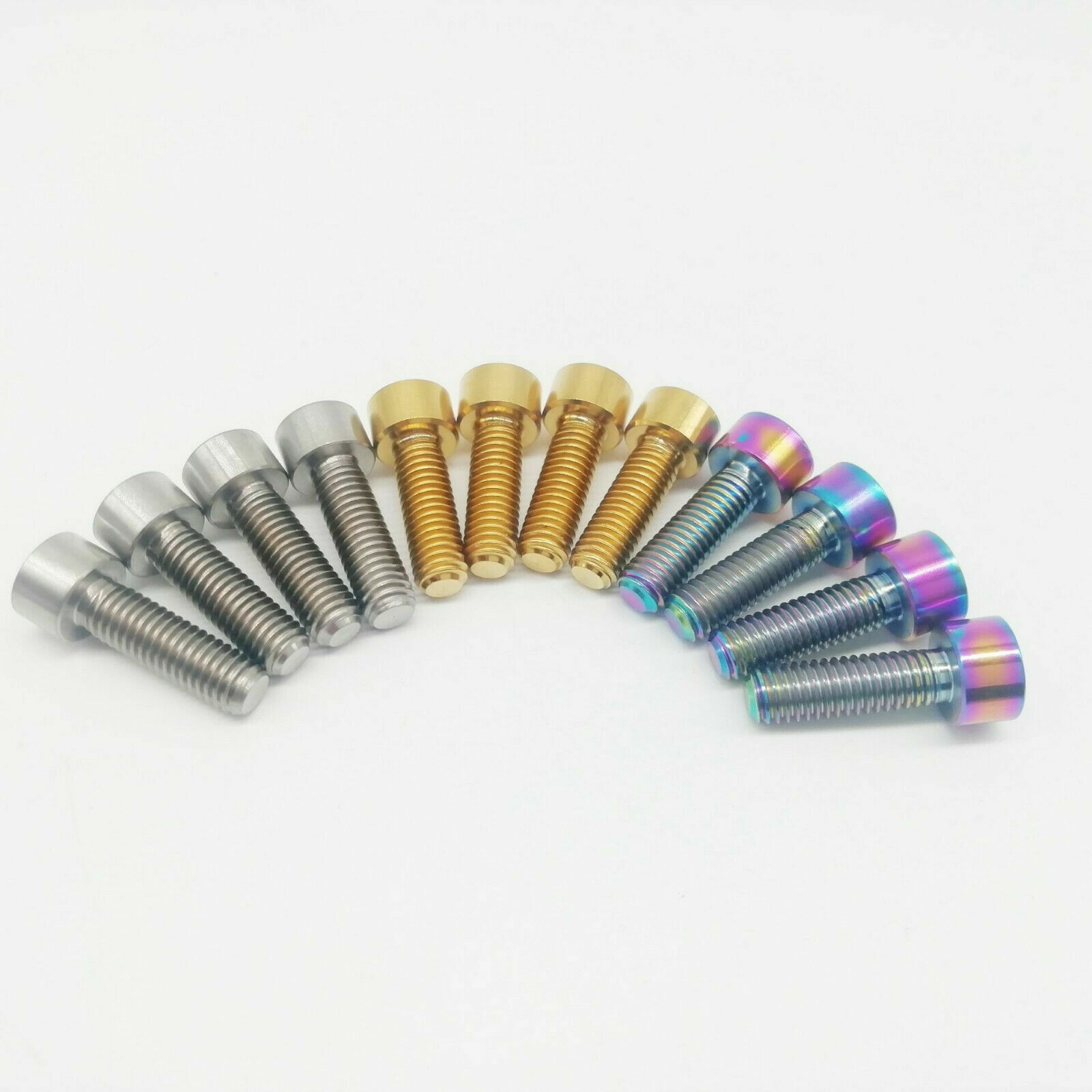 M5 Washer Wanyifa Titanium Ti Allen Hex M5x16 18 20mm Tapered Head Bolt With Washer Screw For Bicycle B 1293250