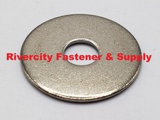 (1000) 1/4x1 Fender Washers Stainless Steel 1/4" x 1" Large OD Washers