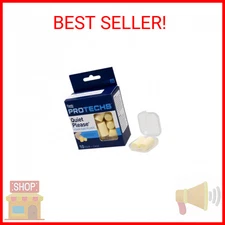 Flents Ear Plugs, 10 Pair with Case, Ear Plugs for Sleeping, Snoring, Loud Noise