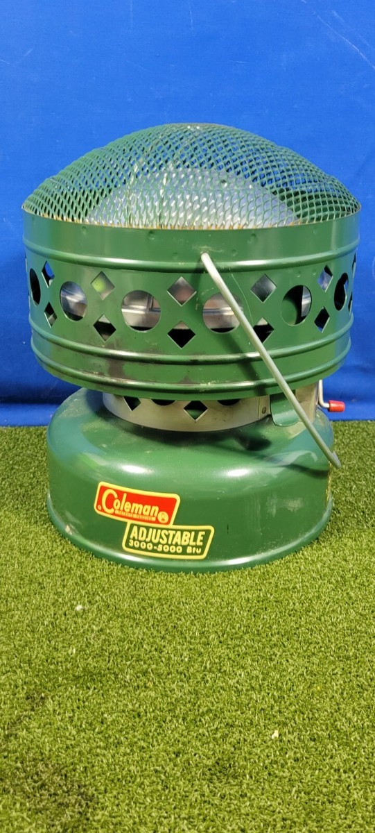 Vintage Coleman Green Catalytic Heater 513-700 3-5,000 BTU Dated 3/68 | eBay