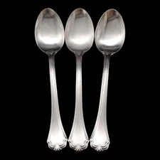 3 Oneida Midtowne Teaspoons - 6" Stainless Steel 18/0 China