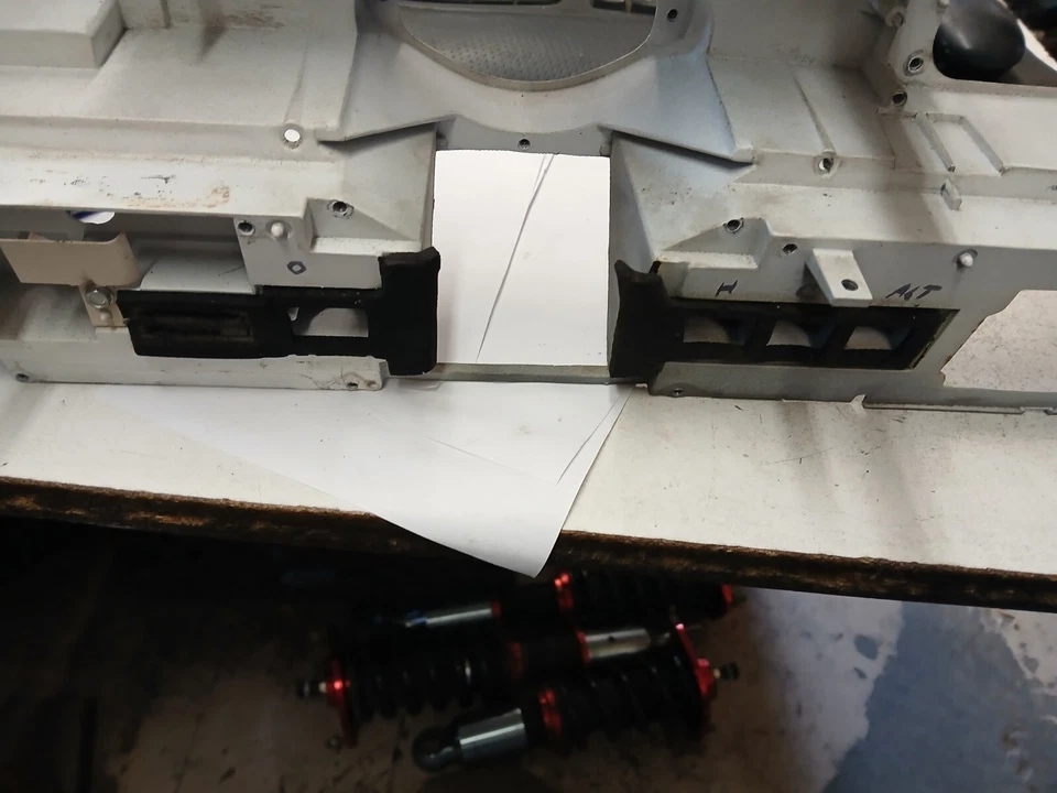 Ford Galaxie 1965 1966 cuadro de tablero bisel envolvente indicadores de cúmulo moldura de carcasa OEM Foto 3 de 4