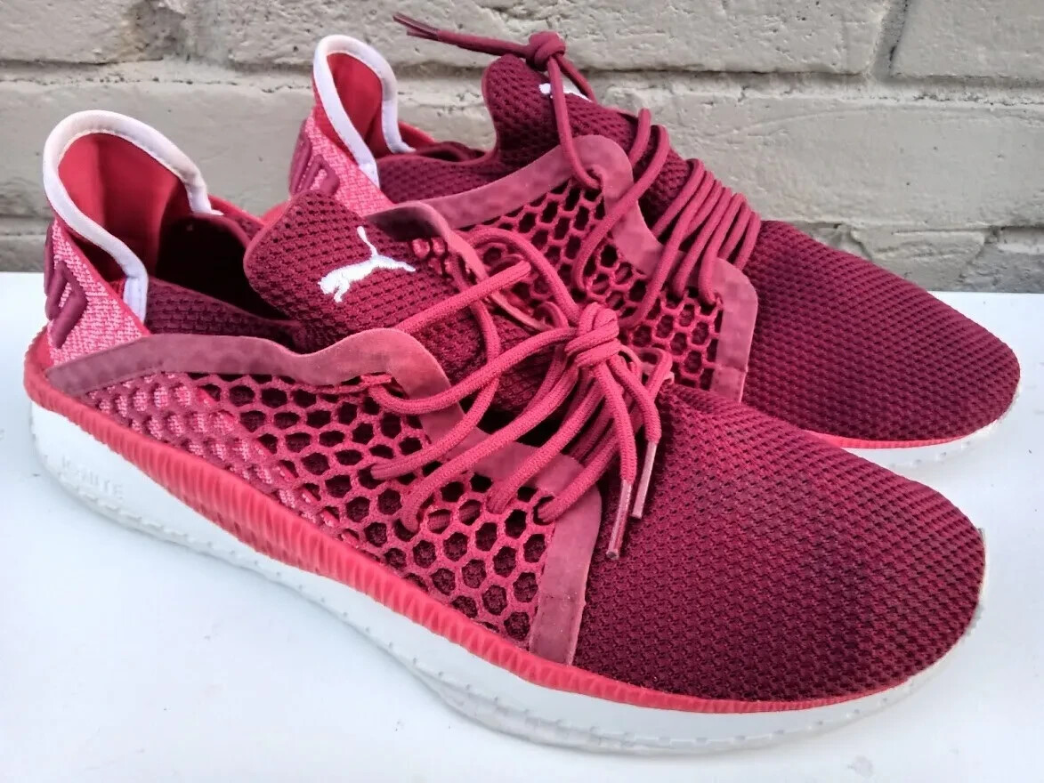 SAOLA Scarpe da ginnastica sportive sportive da uomo Puma Tsugi Netfit rosse bianche taglia 13 36462904