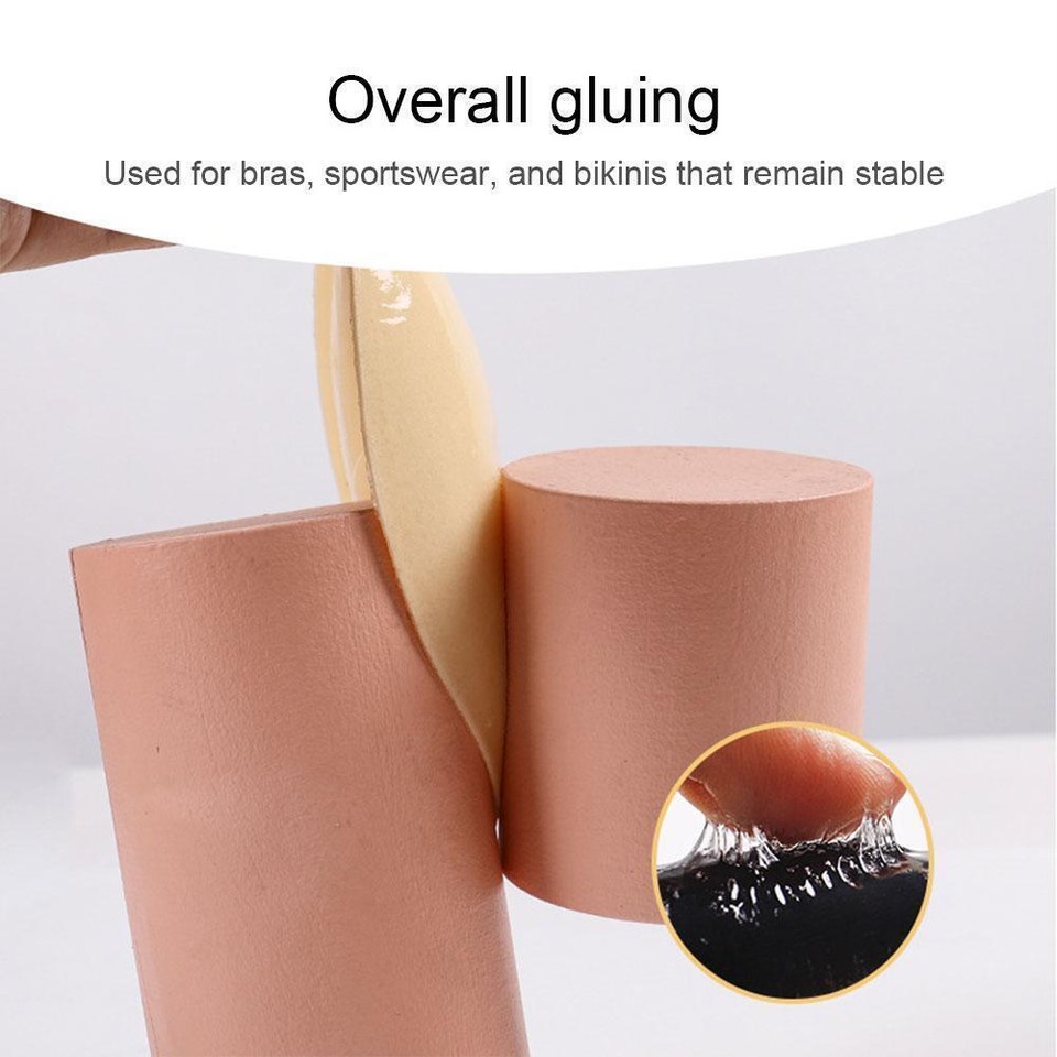 Coppe Reggiseno Adesive Inserti Push-up Biadesivi Per Reggiseno - Foto 8