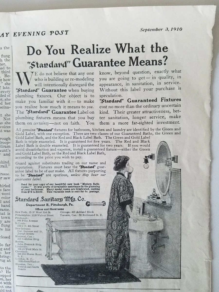 1910 bathroom sale