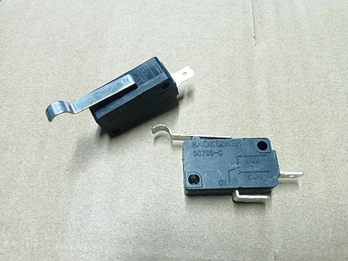 BAOKEZHEN SC799-C Limit Switch 2 Pins 16A 250VAC T125 With R lever