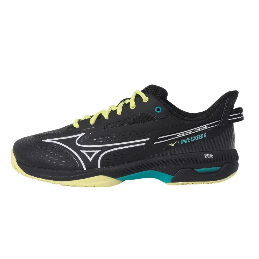 ミズノ WAVE EXCEED 5SW OC Mizuno Wave Exceed 5 SW OC Black White Yellow 61GB231446