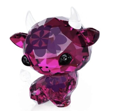 New In Box Authentic Swarovski Zodiac Mo Mo The Ox Crystal