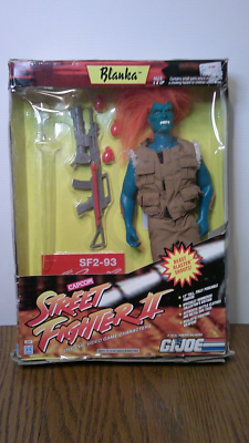 GI JOE ストリートファイターII ブランカ フィギュア G.I. Joe capcom Street fighter II Blanka action figure in original