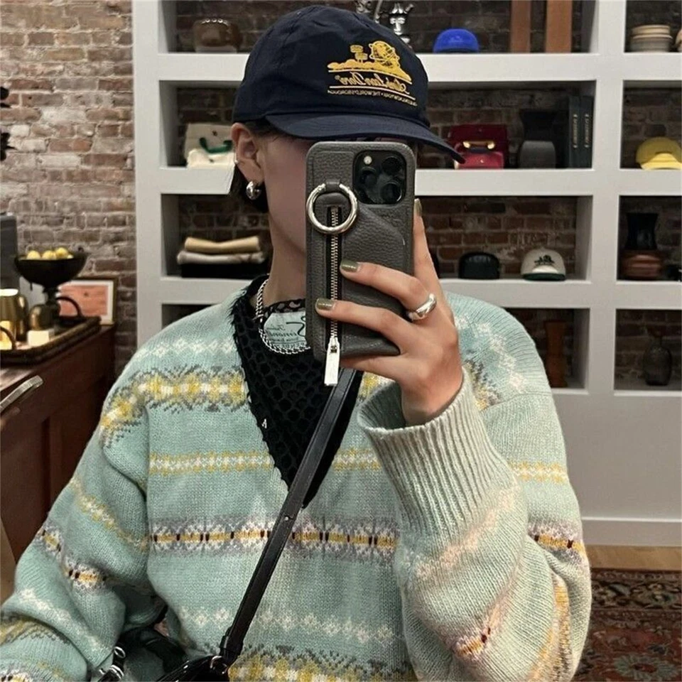 Boné de beisebol masculino Aimé Leon Dore Unisphere chapéu hip hop aba plana snapback branco - Imagem 3 de 4