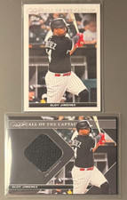 2022 Topps X Derek Jeter Call Of The Captain 23 ELOY JIMENEZ RELIC /125 & Base