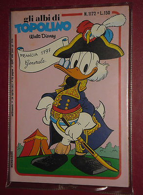 ALBI DELLA ROSA - POI albi di MICKEY MOUSE - N°1172 - mondadori disney year 1977 - home