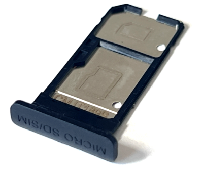 OEM RED HYDROGEN ONE H1A1000 BLACK SIM CARD TRAY MEMORY SLOT