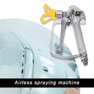 Gelb 3600 PSI Airless Paint Spray Gun Paint Sprayers Airbrush Guide Accessory
