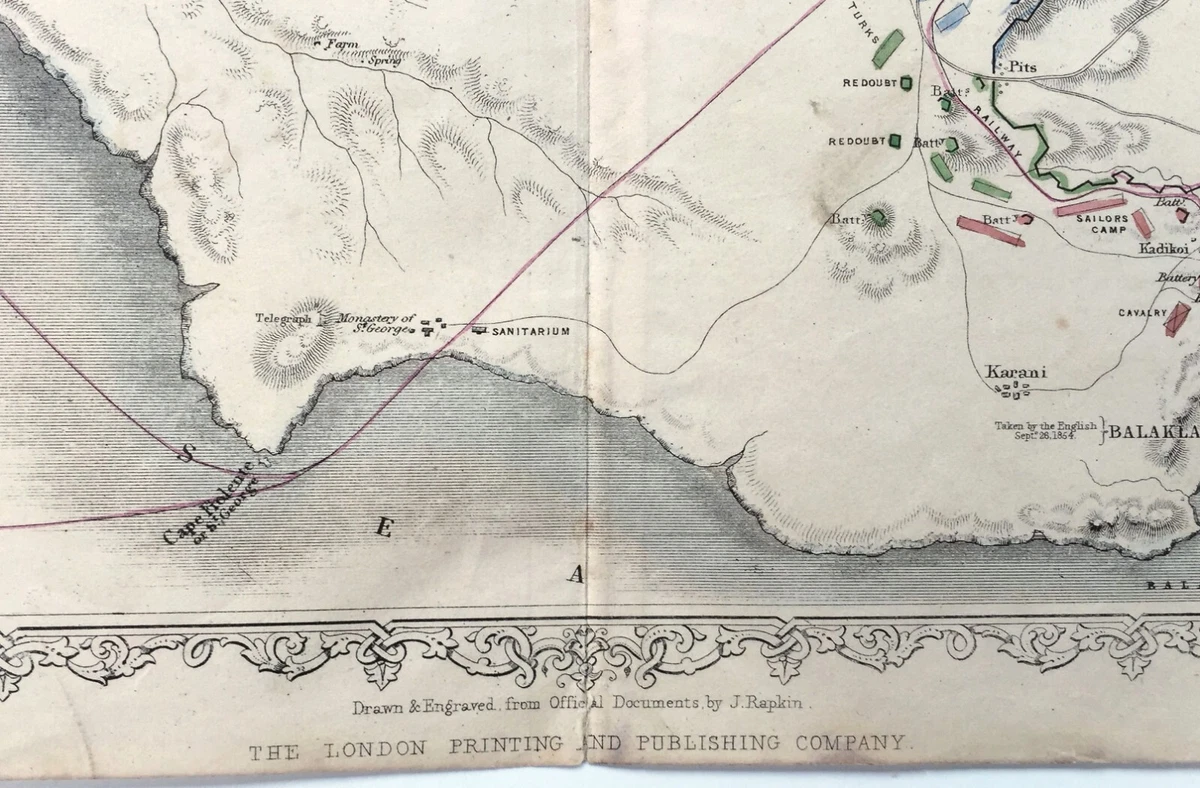 Crimean War Map For Kids