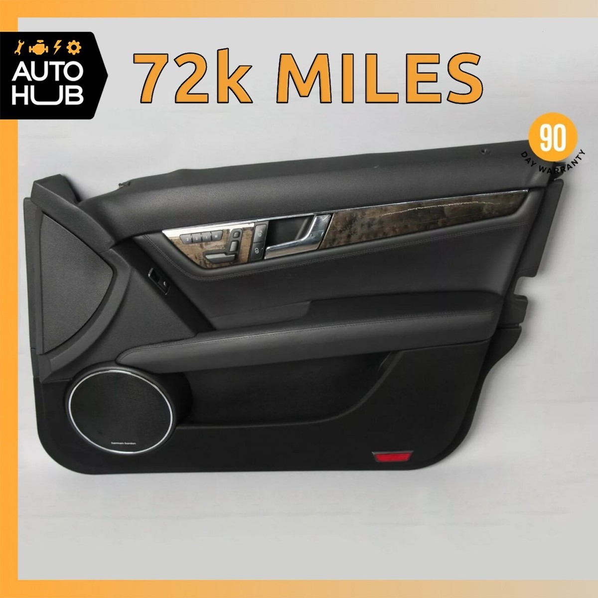 abcd2324ページ 08-14 Mercedes W204 C63 AMG Front Right Passenger Interior Door