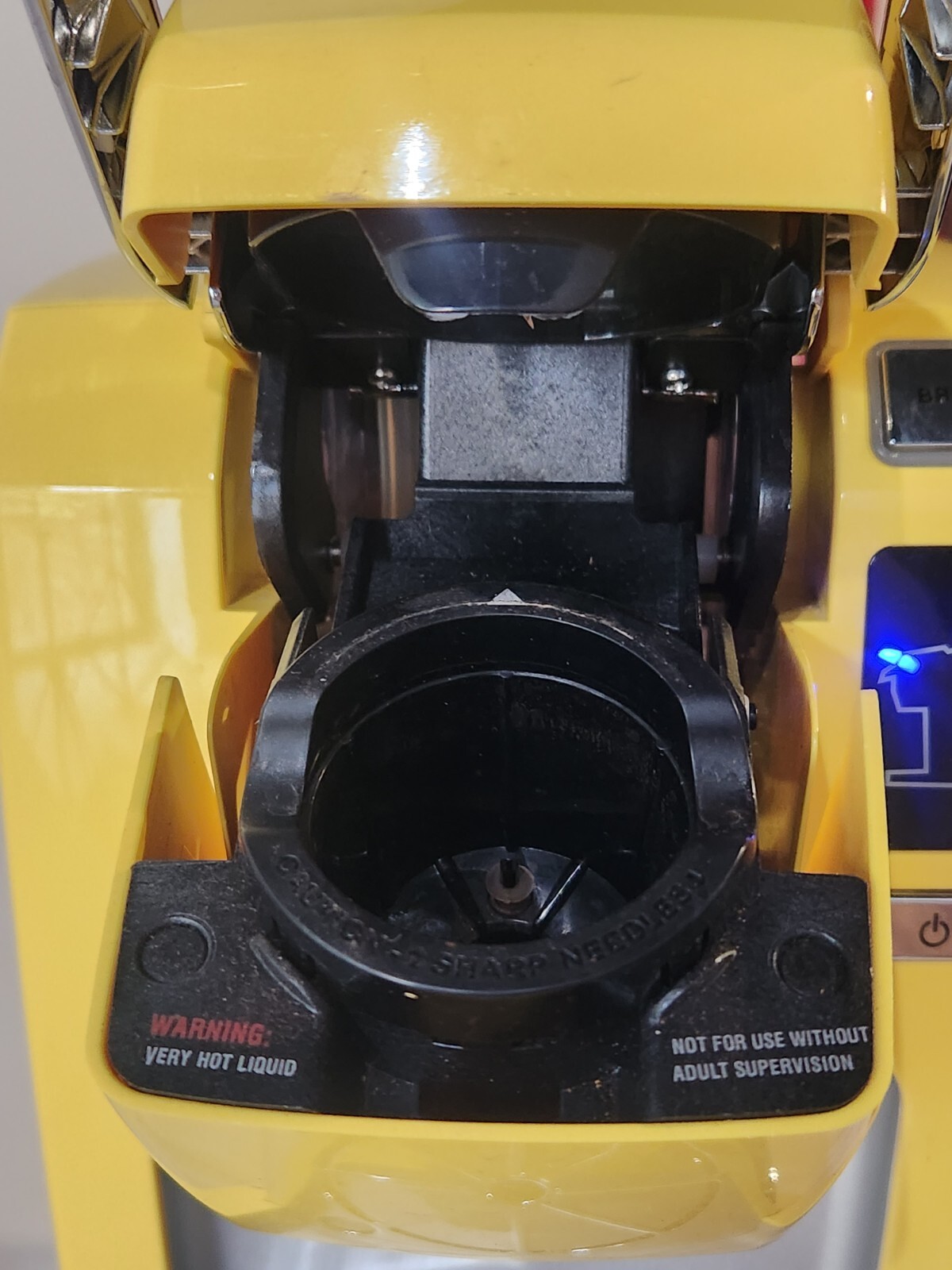 Keurig K10 Single Serve Coffee Maker KCUP Lambo Yellow And Chrome eBay