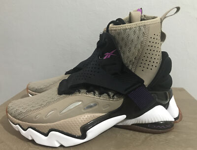 Reebok DMX Elusion 001 FT High Tan/Black Basketball EG1934 Men’s Sz Wmn