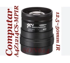 COMPUTAR A4Z1214CS-MPIR  1/2.7" 12.5-50mm f1.4 Manual Iris CS D/N IR HD 3MP NIB!