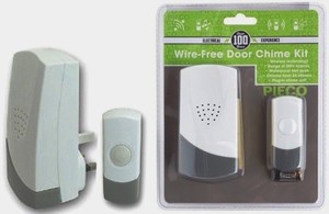 Details About Pifco Ela1161 Wire Free Doorbell Chime Kit Ac Powered Waterproof Push Bell