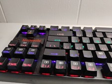 REDRAGON KUMARA K552-KR RAINBOW LED BACK-LIT WIRED MECHANICAL GAMING KEYBOARD