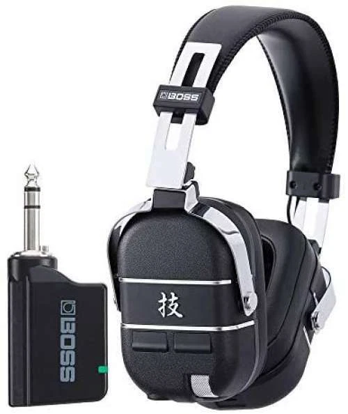 BOSS WAZA-AIR Wireless Guitar Headphone System Bluetooth AMP from