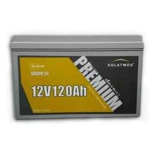 BATTERIA AGM 120A PER CAMPER FOTOVOLTAICO 12V SOLARE BAITA ACCUMULO