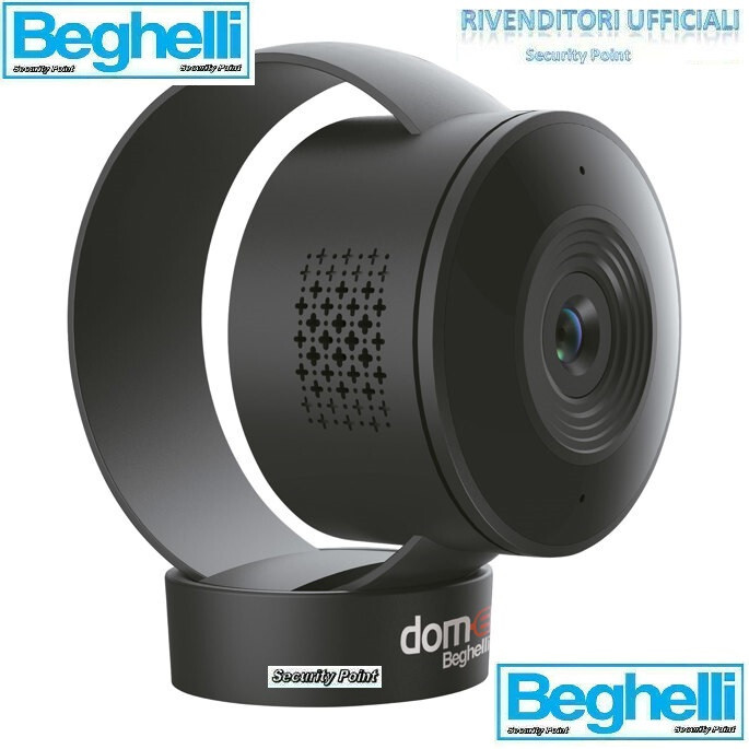BEGHELLI SMART CAMERA VIDEO SORVEGLIANZA HD VIVAVOCE ORIENTABILE RILEV MOVIMENTO