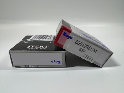 6004-2RS/C3 KOYO 2 RUBBER SHIELDED BALL BEARING 20x42x12mm JAPAN NEW