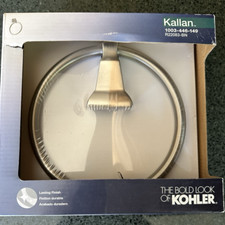 KOHLER Kallan R22083-BN Towel Ring Brushed Nickel New in Sealed Package