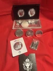11 OUNCES OF SILVER COINS AND BARS IN EXCELLENT COLLECTION