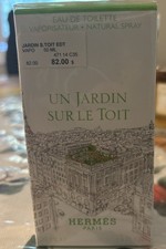 Un Jardin Sur Le Toit by Hermes Eau De Toilette Spray 50ml/ 1.6 oz Sealed NIB