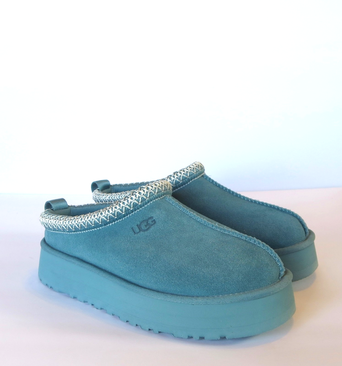 Ugg Tazz Platform Slippers (Size 10) Slip-Ons Shoe Suede Desert
