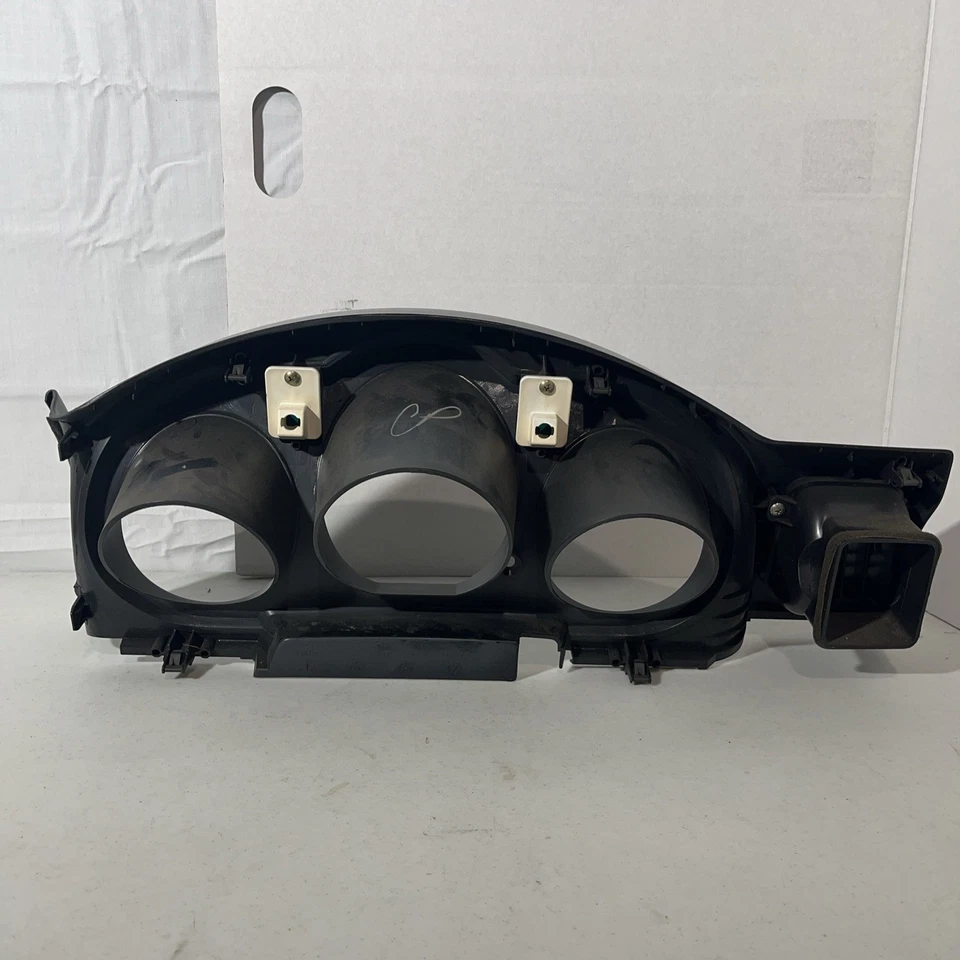 2002 - 2004 年日产 Xterra 速度表簇仪表板边框原始设备制造商 Frontier 灰色 — 第 4/4 张图片