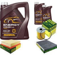 Mann Inspektionspaket 7L Mannol Energy 5W-30 FüR VW Golf III 2.8 VR6 2.9 Vento